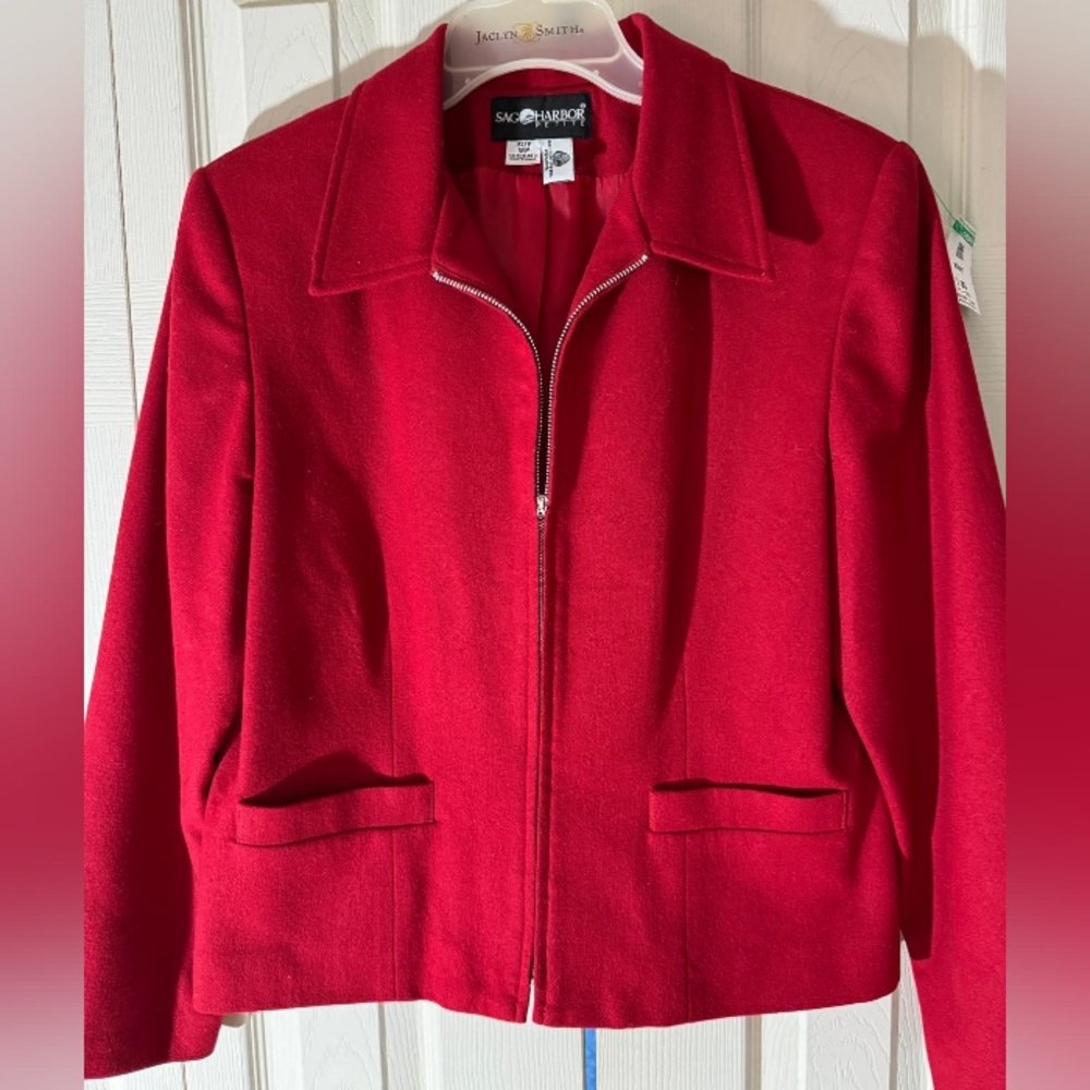 Sag Harbor Women's Red Jacket